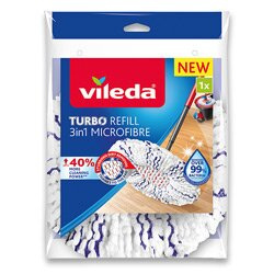 Náhrada k mopu Vileda -Turbo, microfibre 3v1, 1 ks