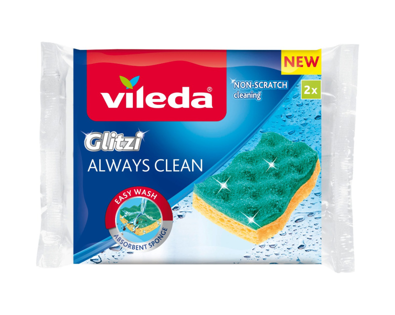 Vileda Glitzi Always Clean - houbička - 2 ks