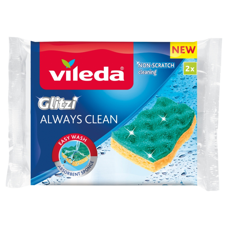 Vileda Glitzi Always Clean - houbička - 2 ks