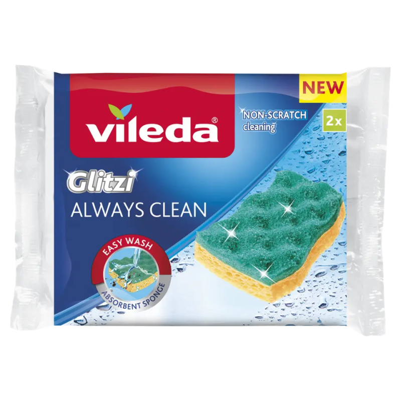 Vileda Glitzi Always Clean - houbička - 2 ks