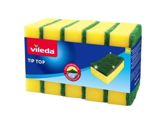 Houbičky na nádobí Vileda Tip Top -  5 ks