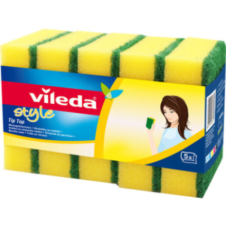 Houbičky na nádobí Vileda Tip Top -  5 ks