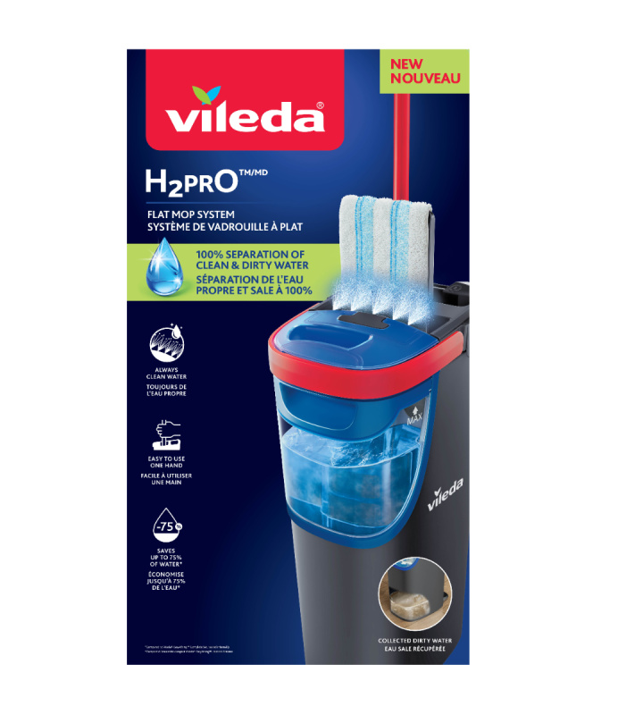 Vileda H2PrO Plochý Mop