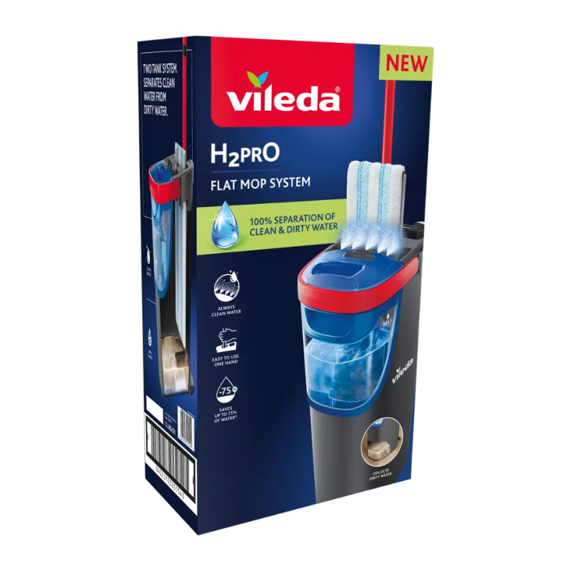 Vileda H2PrO Plochý Mop