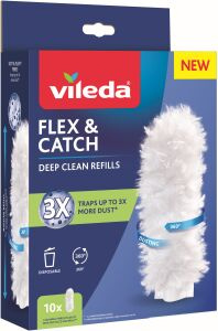 Vileda Flex & Catch náhradní hlavice na prachovku s dlouhou rukojetí