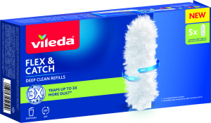 Vileda Flex & Catch náhradní hlavice na prachovku s dlouhou rukojetí