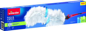 Vileda Flex & Catch prachovka s dlouhou rukojetí
