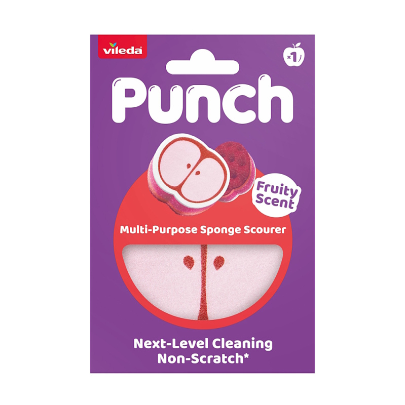VILEDA Punch apple houbička 1 kus