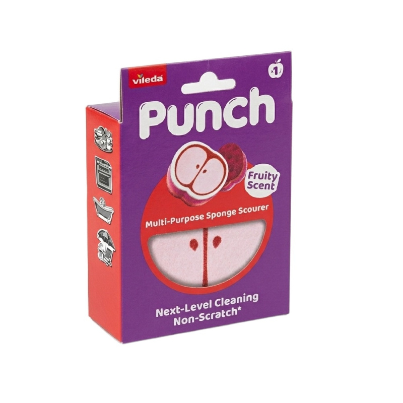 VILEDA Punch apple houbička 1 kus