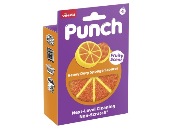 VILEDA Punch orange houbička 1 kus
