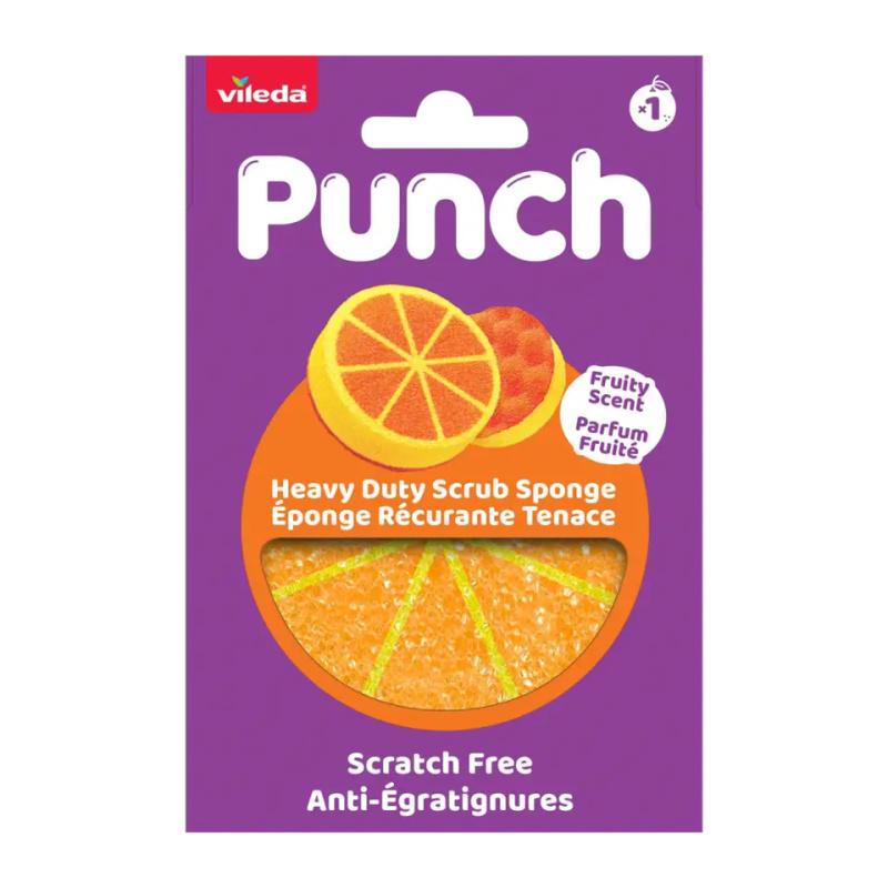 VILEDA Punch orange houbička 1 kus