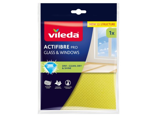 VILEDA Actifibre mikrohadřík na okna 1 kus