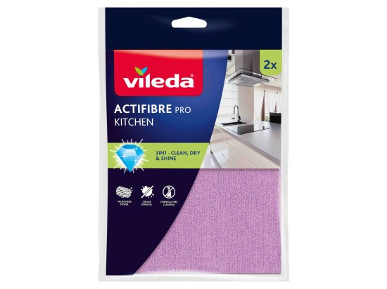 VILEDA Actifibre mikrohadřík do kuchyně 2 kusy