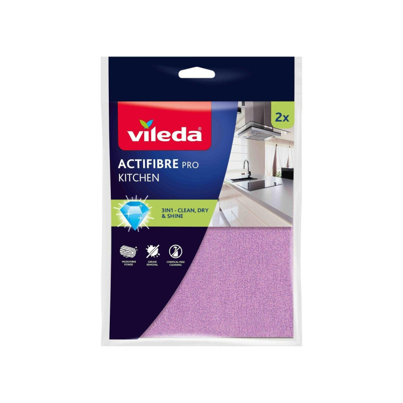 VILEDA Actifibre mikrohadřík do kuchyně 2 kusy