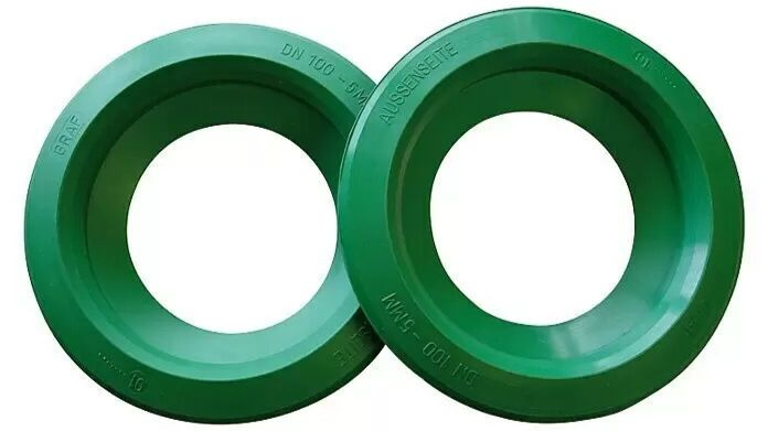 Expanzní sada GRAF / DN100 / 2 těsnění / O 16 cm / zelená Varianta: ivi0