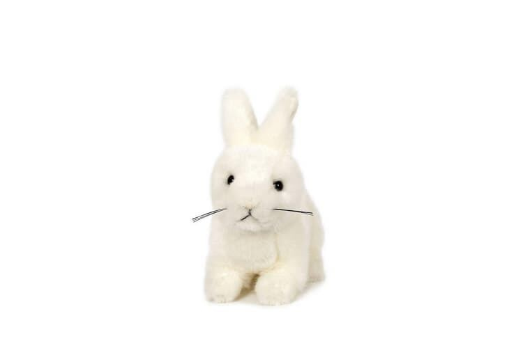 Plyšový králík bílý 15 cm