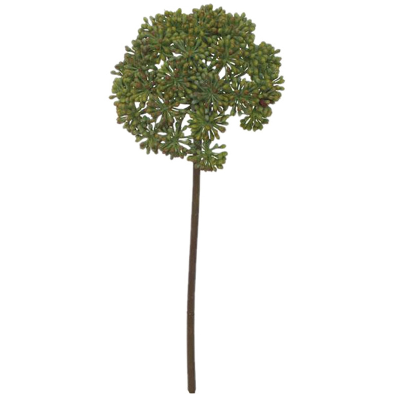 Umělý rozchodník koule 53 cm zeleno-hnědá