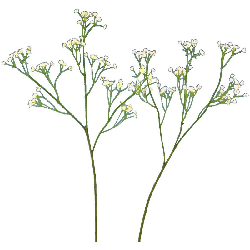 FlowerPower Větvička Gypsophilie 57 cm bílá/krémová 1 ks