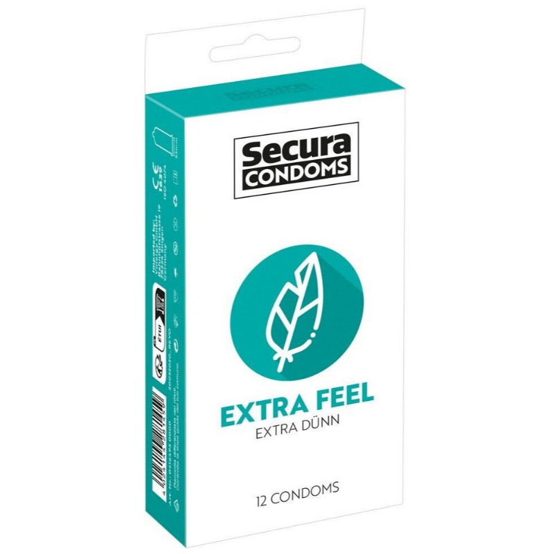 Secura Extra Feel – ultra tenké kondomy 12 ks