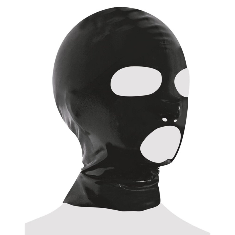 LateX latexová maska černá