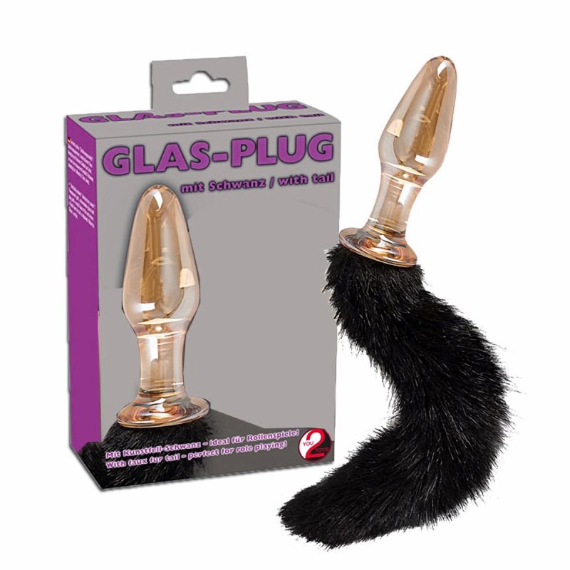 You2Toys Glass Plug with Tail