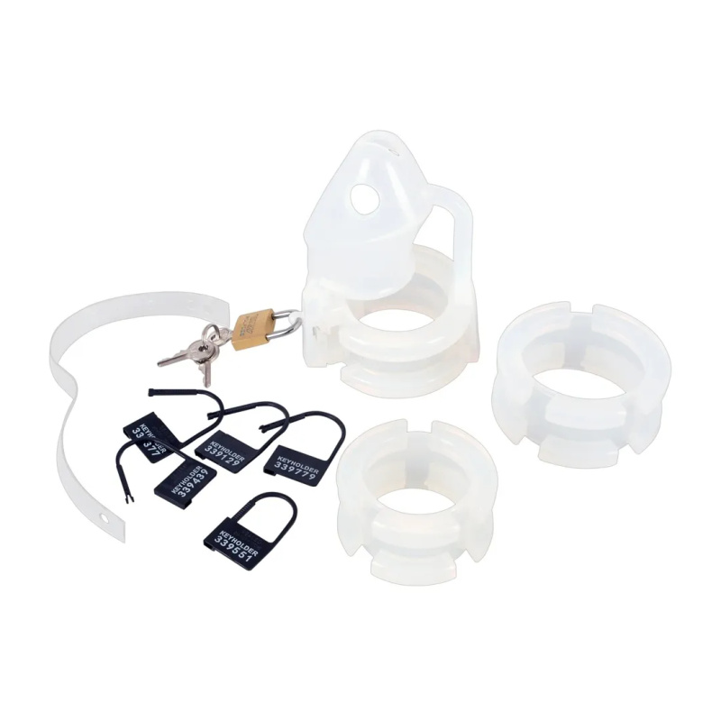 You2Toys Cock Cage Set silikonový pás cudnosti pro muže