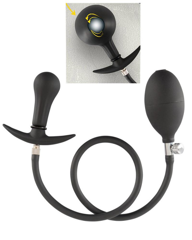 You2Toys Nafukovací anální kolík s kuličkou uvnitř