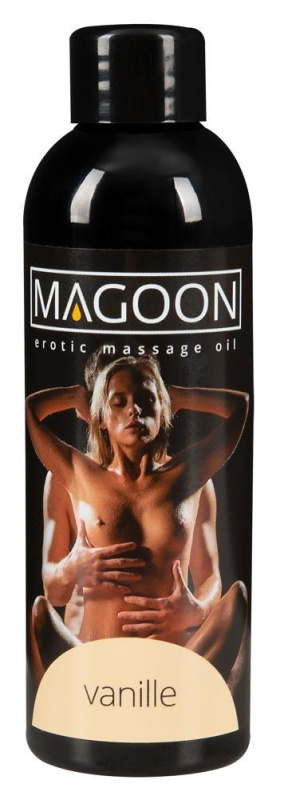 MAGOON Masážní olej s vůní vanilky 100 ml