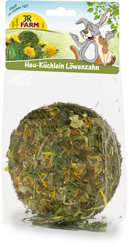 JR Farm Bezobilný koláček ze sena s pampeliškou 75g