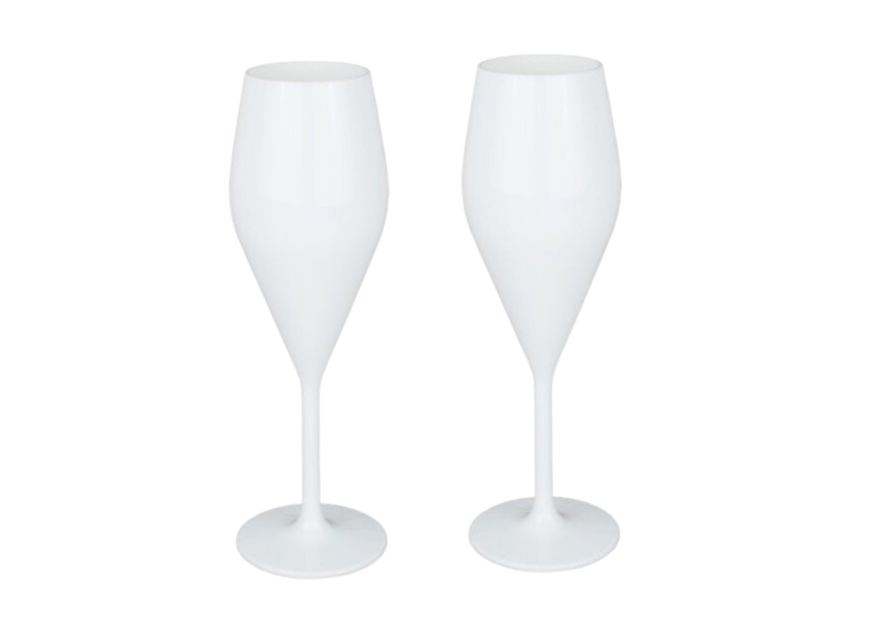 Bílé sklenice na sekt Gimex ELEGANZA 2 ks Typ nádobí: Typ nádobí 0