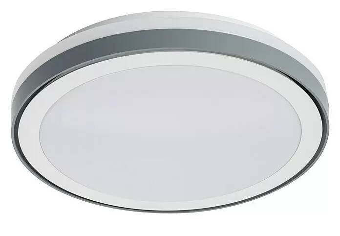 Kulaté stropní LED svítidlo Tween Light / 24 W / O x V: 40 x 8 cm / teplá bílá / bílá/šedá Varianta: ivi2