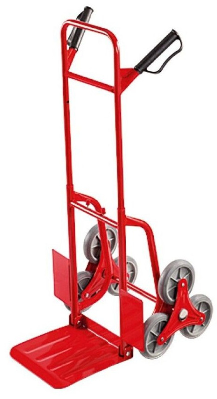 Bauhaus Transportní rudl / skládací / nosnost 120 kg / ocel / červená Varianta: ivi1