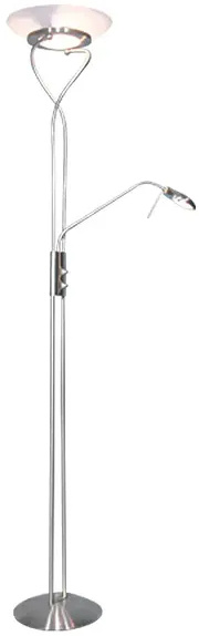 LED stojací lampa Tween Light Virginia / 180 cm / teplé bílé světlo / stříbrná Varianta: ivi1