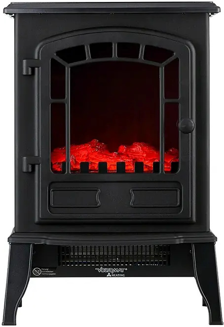 Elektrický krb Voltomat HEATING Rustik / 1950 W / 20 m² / černá Varianta: ivi1