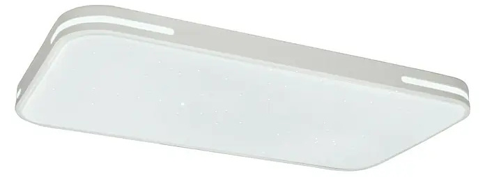 LED stropní svítidlo Lavida Optimum Square Spark / 68 x 38 x 6,2 cm / 55 W / 3 800 lm / 3 000–6 500 K / bílá Varianta: ivi1