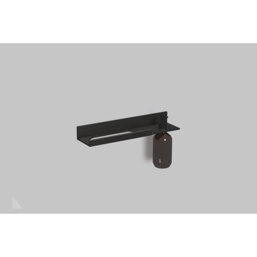 Police Alape 400mm s dávkovačem černá matná 8270221980