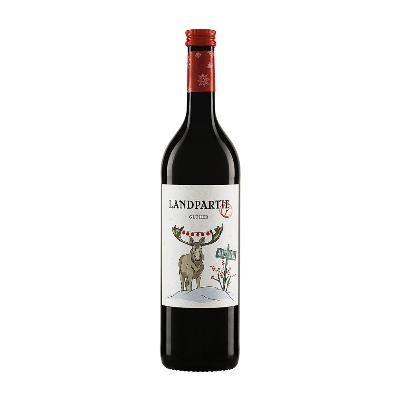 LANDPARTIE Organic wines víno svařené nealkoholické 750 ml