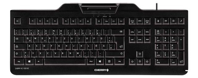 Klávesnice Cherry KC-1000 SC (JK-A0100EU-2) / 104 tlačítek / 1,8 m kabel / černá Varianta: ivi1