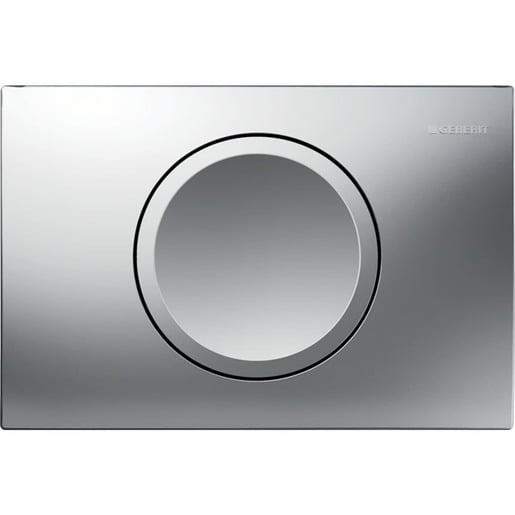 Geberit Delta15 ovládací tlačítko plast pochromovaná mat 115.109.46.1