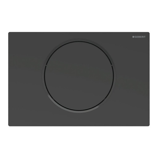 Geberit Sigma10 ovládací tlačítko ocel černá mat 115.758.16.5