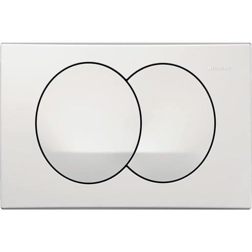 Geberit Delta Zero ovládací tlačítko plast bílá 115.100.11.5