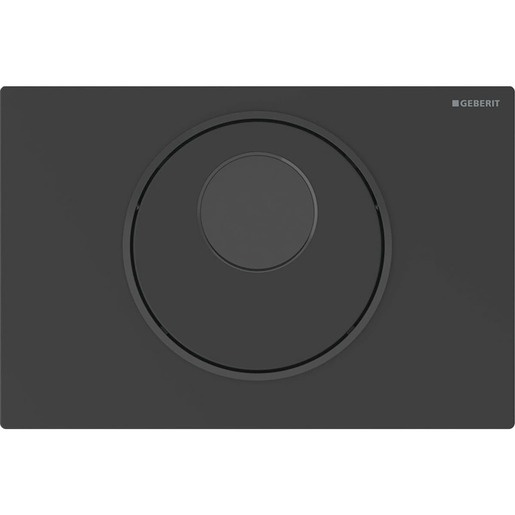 Geberit Sigma10 ovládací tlačítko ocel černá mat 115.890.16.6