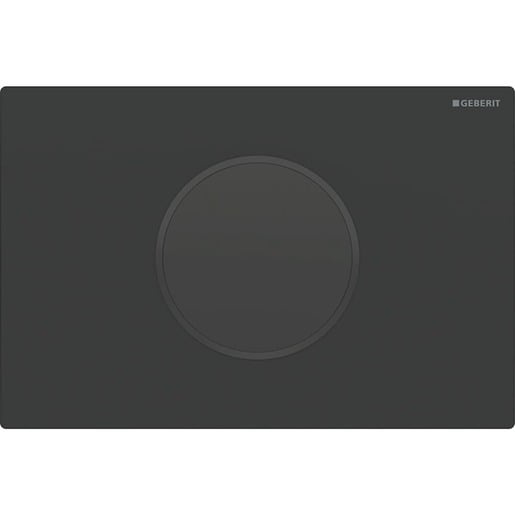 Geberit Sigma10 ovládací tlačítko ocel černá mat 115.908.16.6