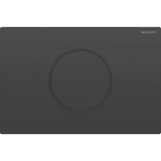 Geberit Sigma10 ovládací tlačítko ocel černá 115.906.DW.6