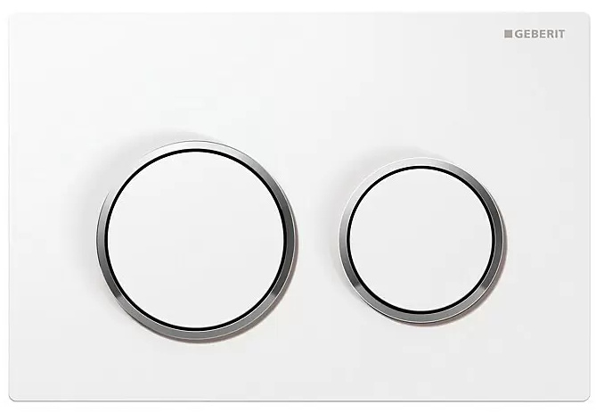 Geberit Omega20 ovládací tlačítko plast bílá 115.085.KJ.1