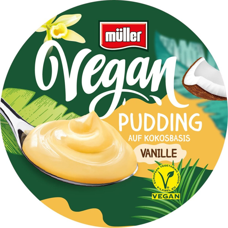 Müller Vegan Pudding vanilkový