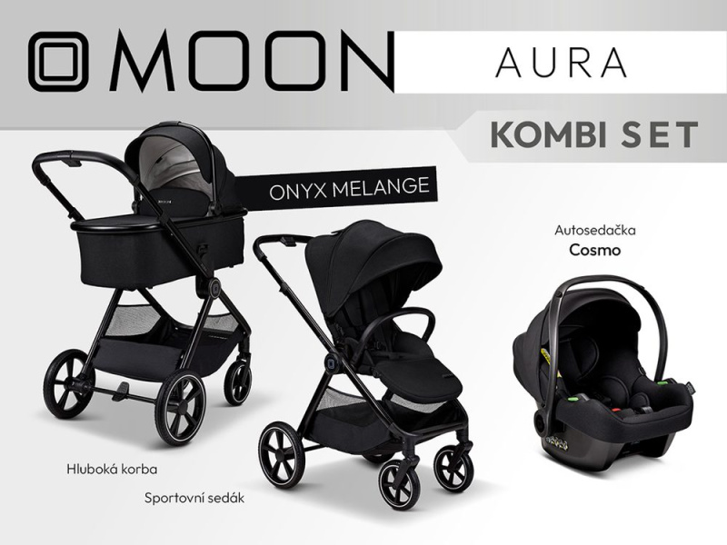 Moon AURA - Kombi Onyx Melange
