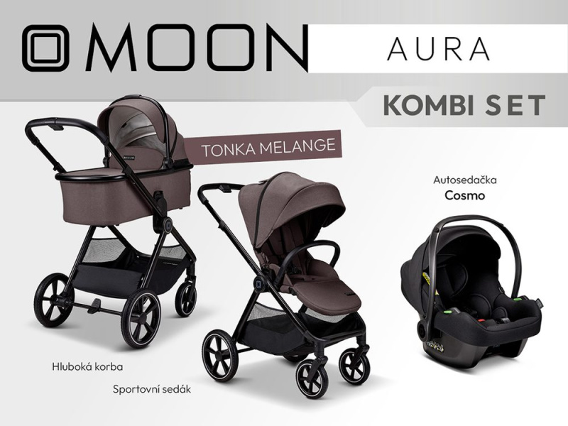 Moon AURA - Kombi Tonka Melange