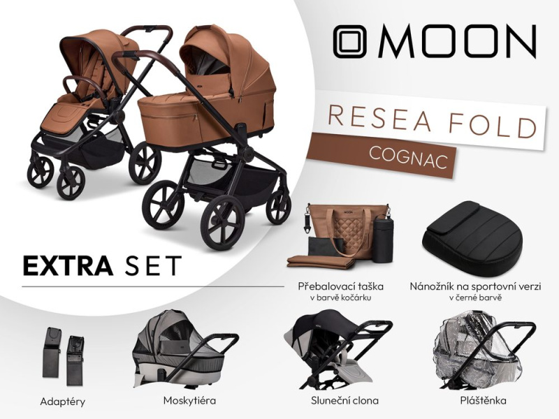 Moon ReSea FOLD extra set - COGNAC