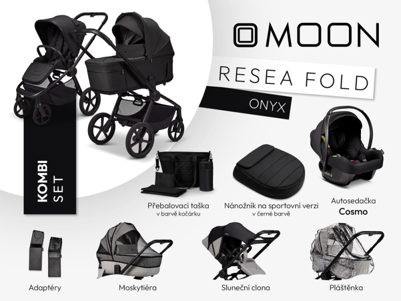 Moon ReSea FOLD kombi set - ONYX